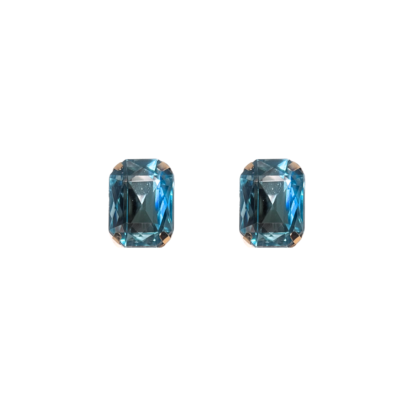 Brinco Cristal Aqua