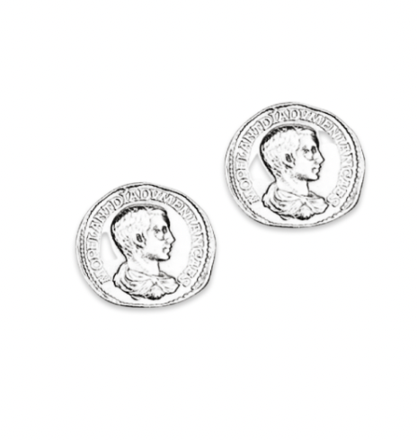 Brinco Botão Euro G