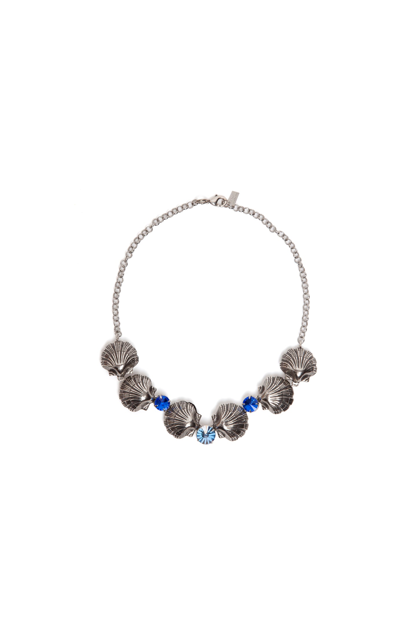 Colar conchas e cristais