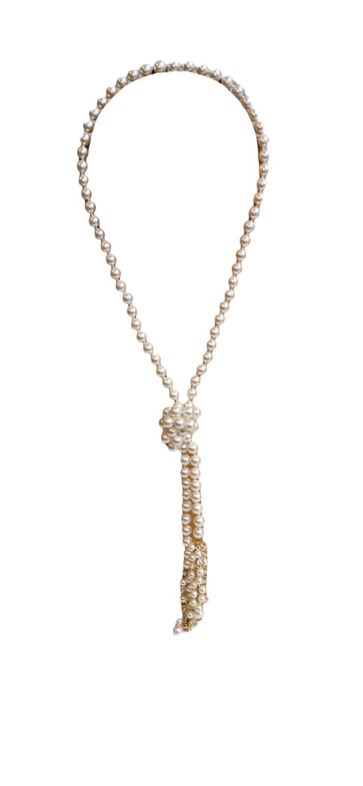 Colar pérolas Gatsby