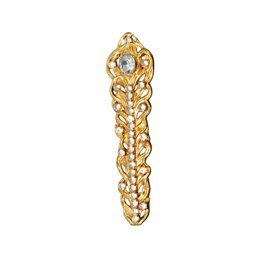 Broche Baguette Cravejado