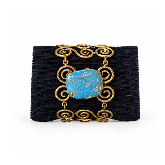 Bracelete Adele Turquesa