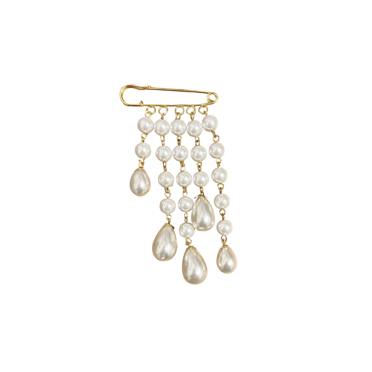 Broche Alfinete Mix Pérolas