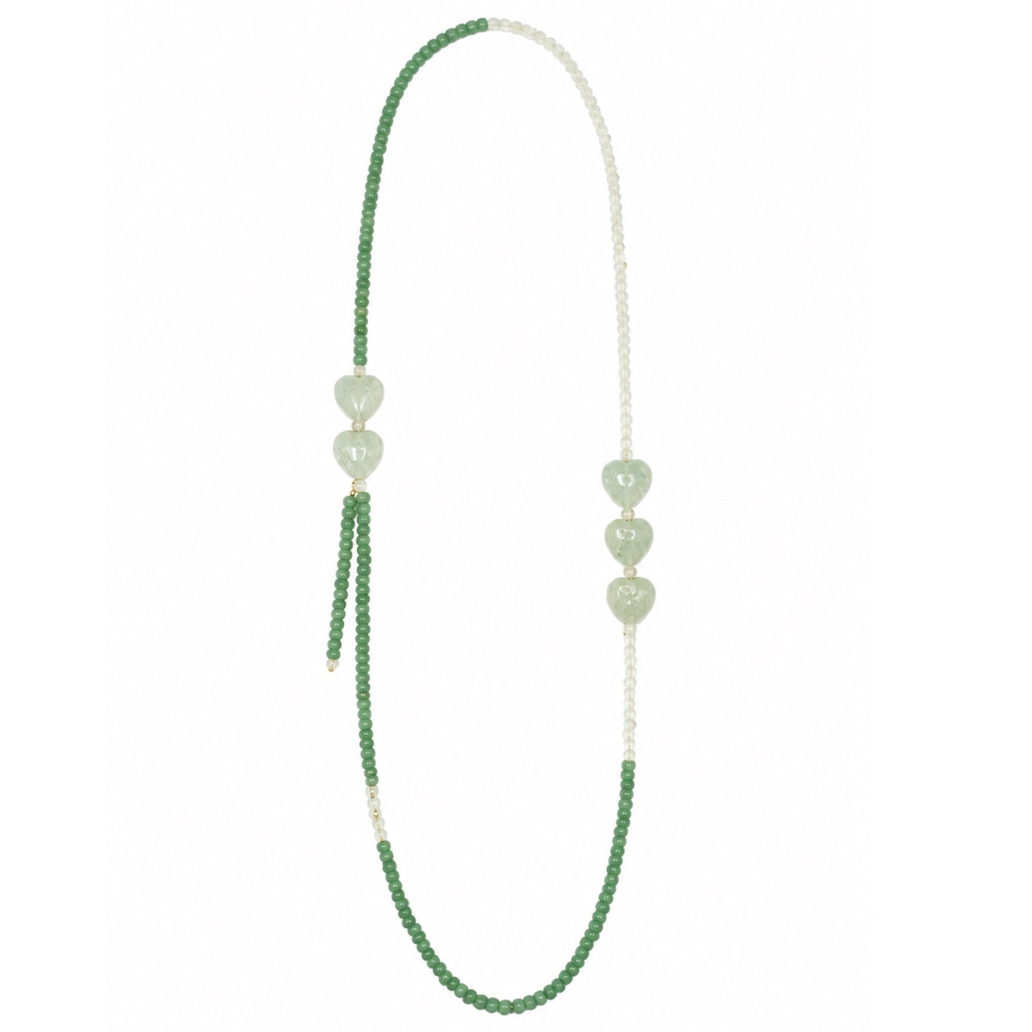 Colar Sautoir Jade Natural