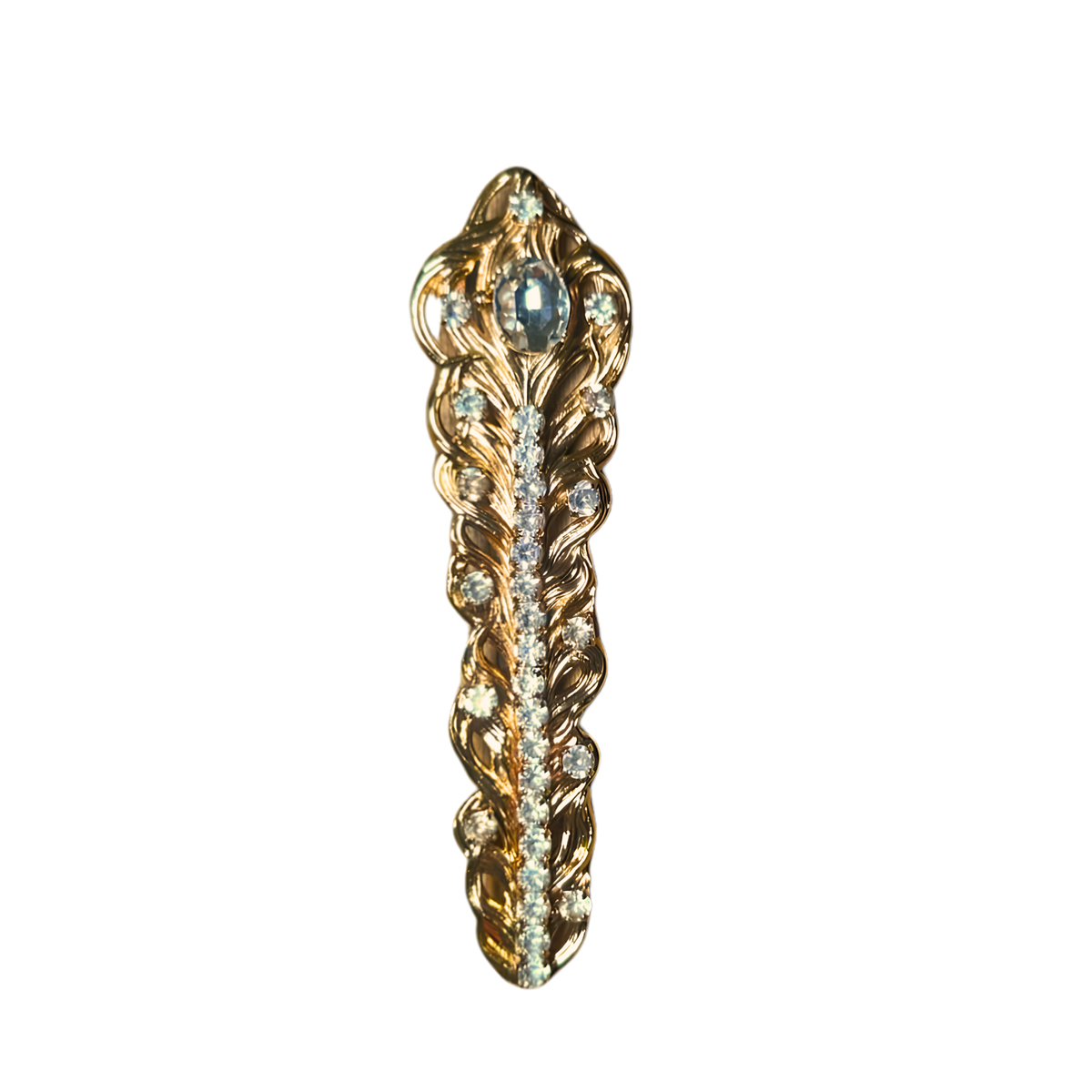Broche Baguette Cravejado