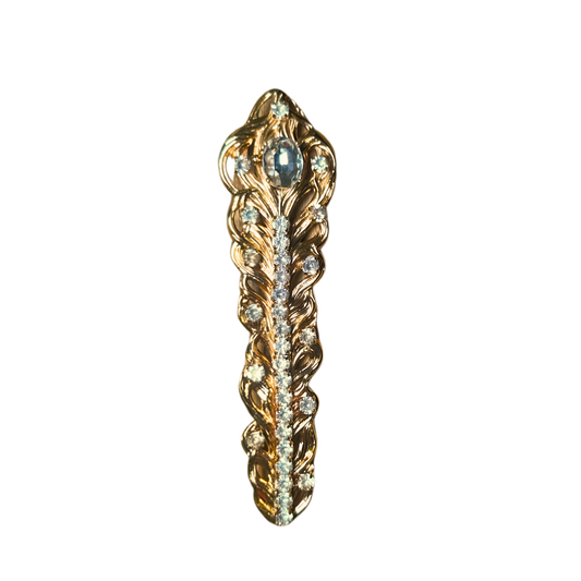 Broche Baguette Cravejado