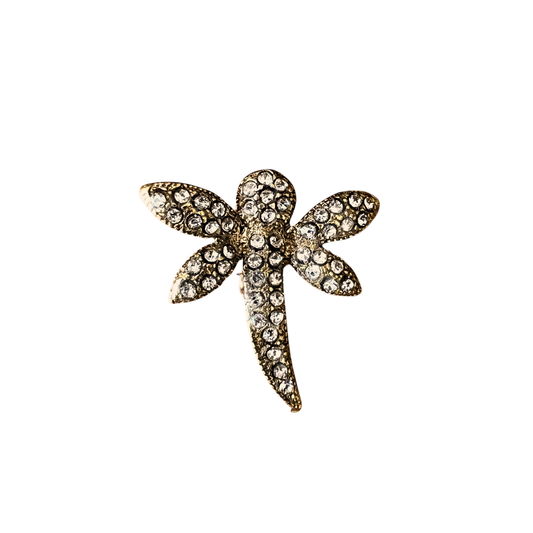 Broche Libélula Cristal