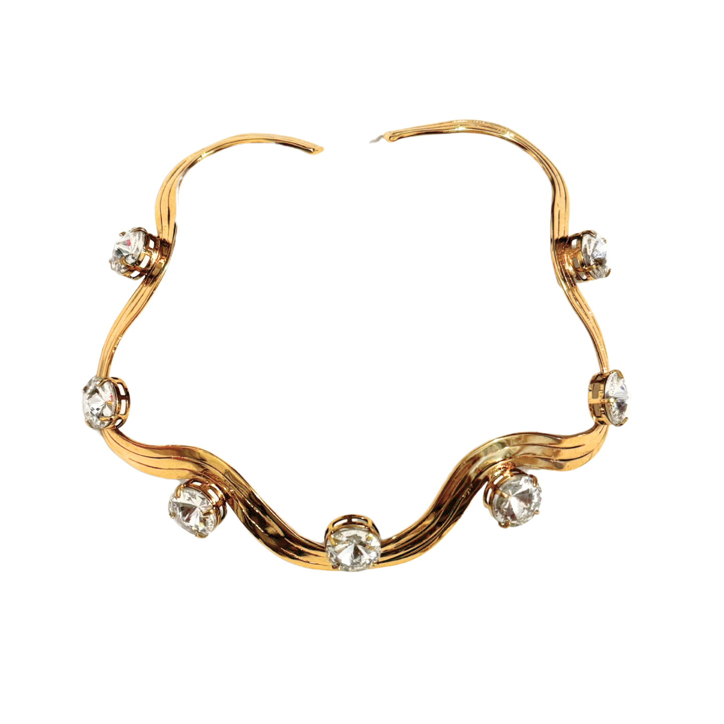 Chocker Modernist Cristais