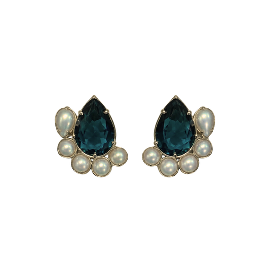Brinco Chateau Cristais Verdes