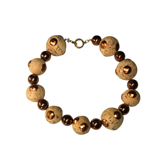 Chocker Bolas Madeira