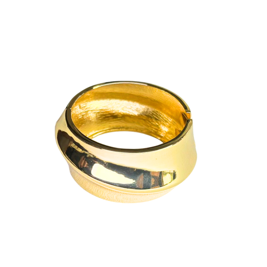 Pulseira Dourada Disco