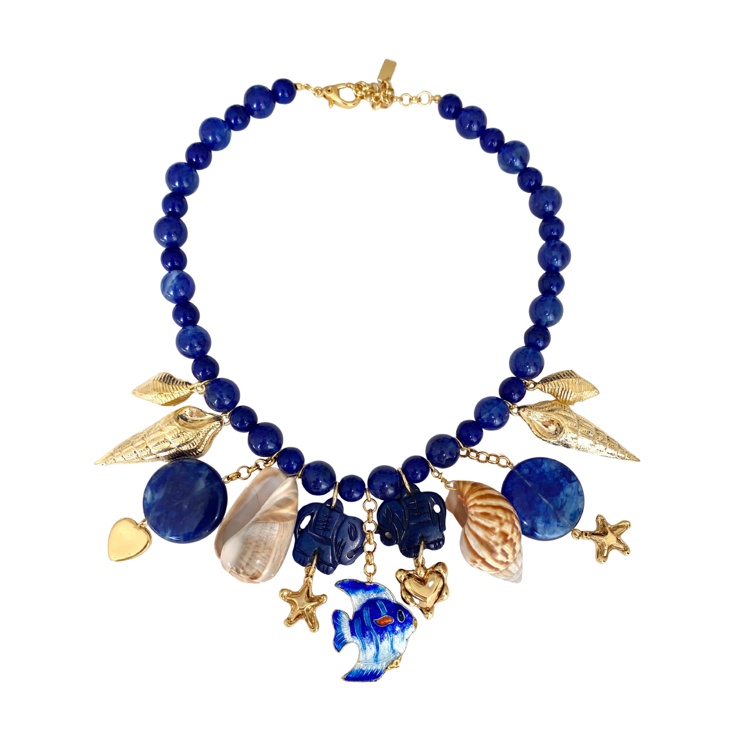 Colar Lápis Lázuli