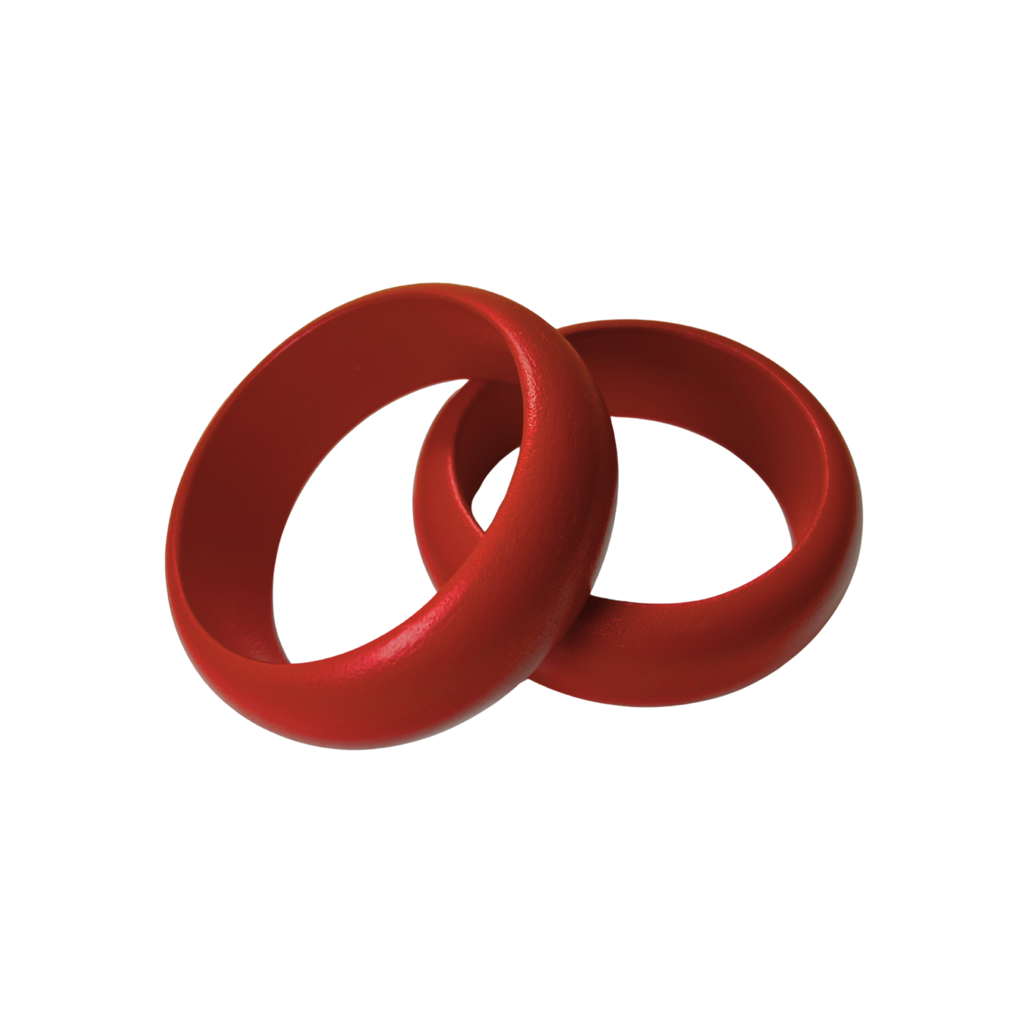 Pulseira de Madeira Vermelho