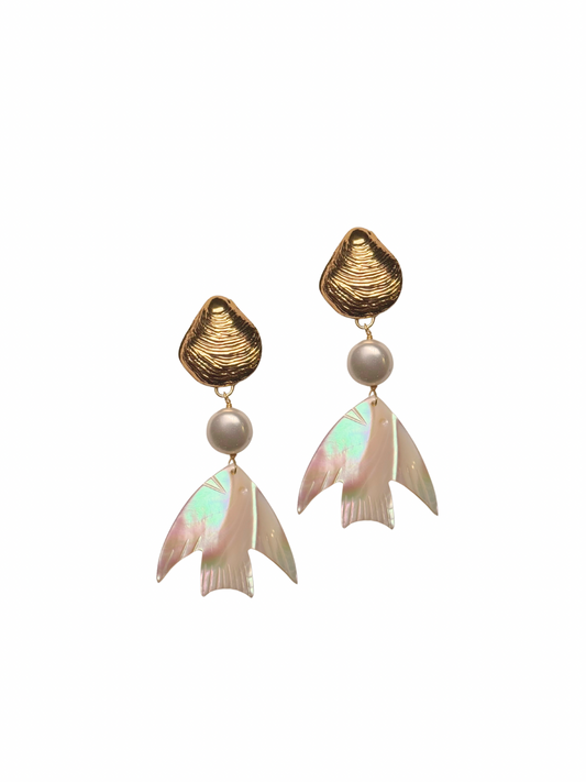 Brinco Concha com Peixe