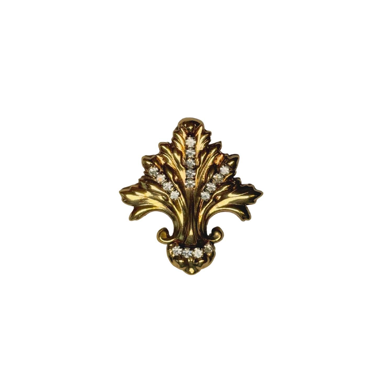 Broche Vintage com Cristais