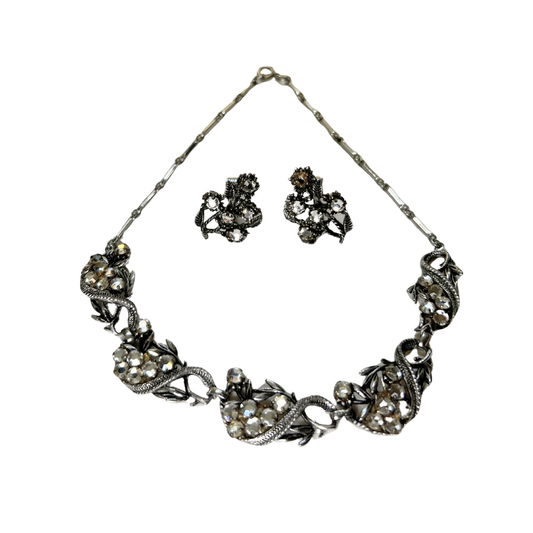 Conjunto Colar e Brinco Vintage