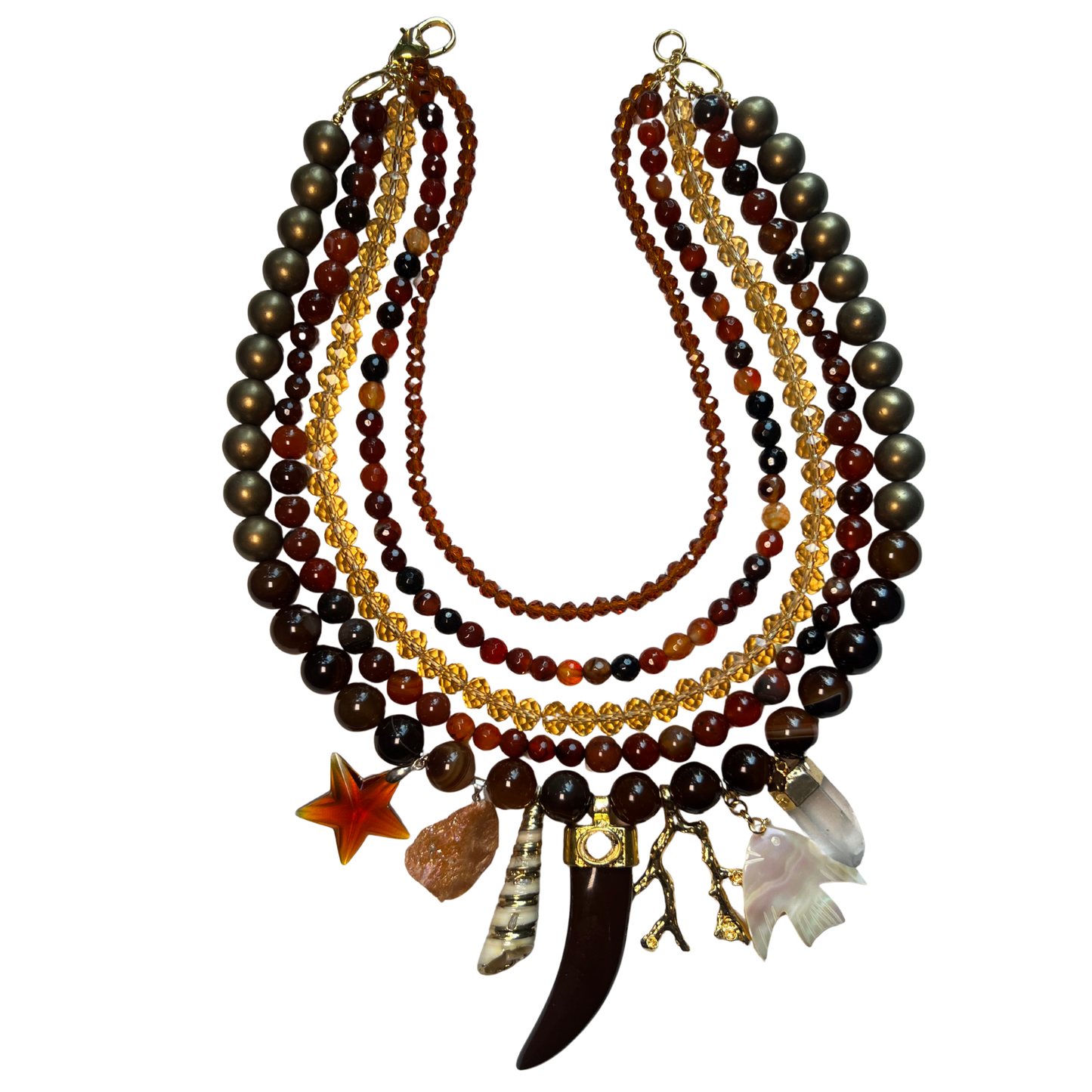 Colar Maxi Cornalina