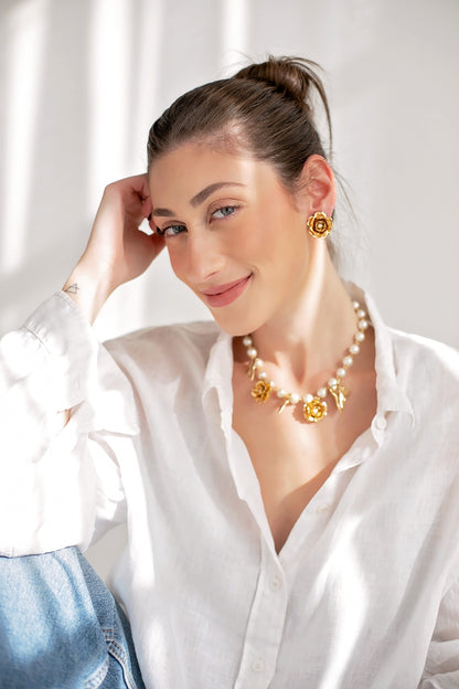 Colar pérola utopia