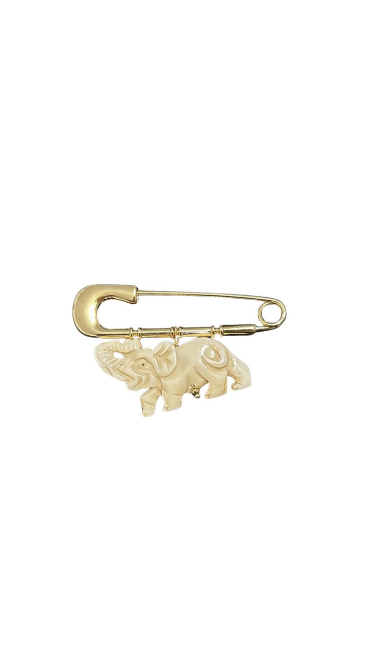 Broche Alfinete Elefante