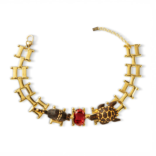 Chocker Brasilidades Cristal Vermelho