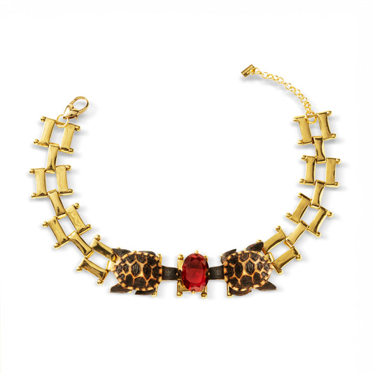 Chocker Brasilidades Cristal Vermelho