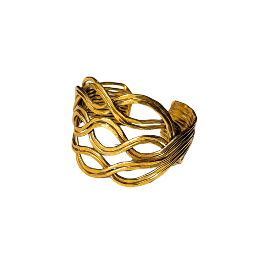 Pulseira Torcida Dourada
