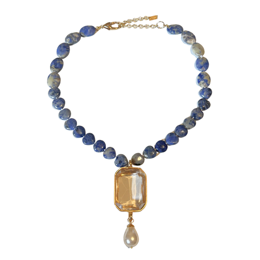 Colar Lápis Lazúli