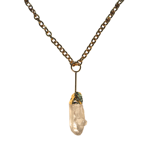 Colar Cristal Quartzo Branco